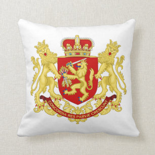 Coussin République du manteau des bras néerlandais uni
