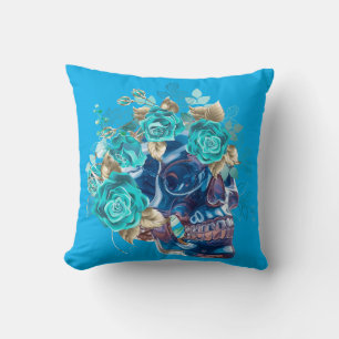 Coussin Requiem Blue Bloom