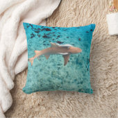 Coussin Requin avec bébés requins (Couverture)