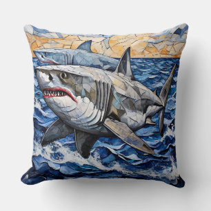 Coussin Requin Bold Décoration de Maison de la Faune Marin