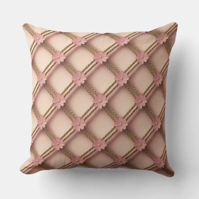 Coussin Réseau en spirale de Sulur (Recto)