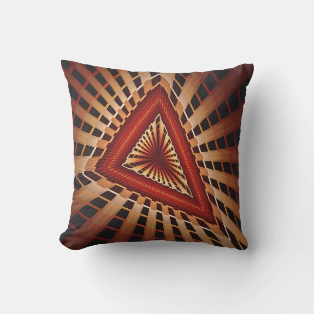 Coussin Réseau Fantastique 3D Moderne de Conception Graphi (Recto)