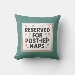Coussin Réservé aux siestes post-IEP Inclusion