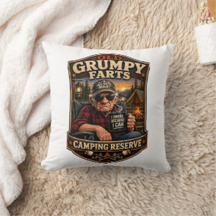Coussin Réserve de camping Vieilles Rosses Grincheuses