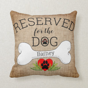 Coussin Réservé pour l'oreiller à lancer de citation de ch
