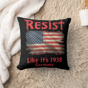 Coussin Résistez comme c'est l'Allemagne de 1938 Cool Poli