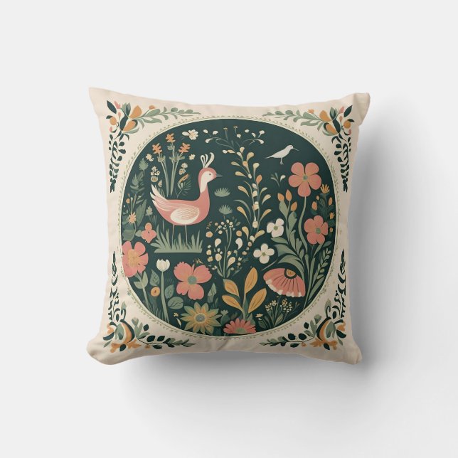 Coussin Ressort folklorique (Recto)