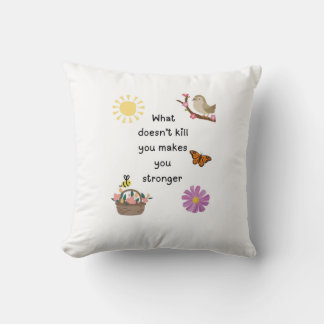 Coussin Restez forts