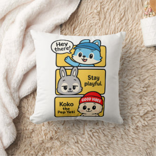 Coussin Restez Ludique