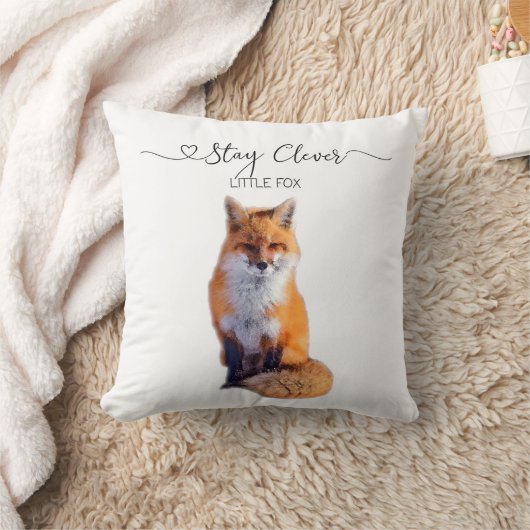 Coussin Restez malin Little Fox (Couverture)