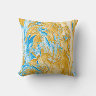 Coussin Résumé : image dans de belles couleurs, en bl doux