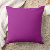 Coussin Résumé violet uni couleur unie (Couverture)