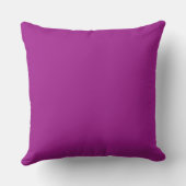 Coussin Résumé violet uni couleur unie (Verso)
