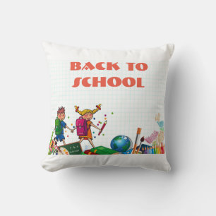 Coussin Retour à l'école