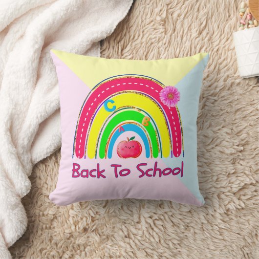 Coussin Retour À L'École (Couverture)