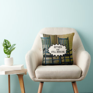 Coussin Retraité et toujours à la roche