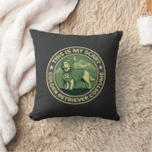 Coussin Retriever doré Halloween C'est mon Épouvantable_1 (Couverture)