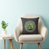 Coussin Retriever doré Halloween C'est mon Épouvantable_1 (Chaise)