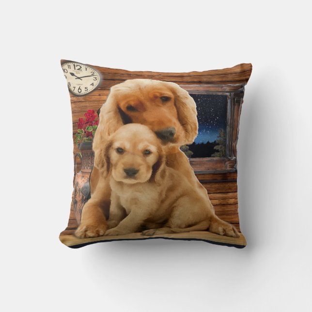 Coussin Retriever du Labrador (Recto)