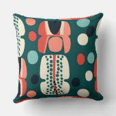 Coussin Retro Abstract Totem & Pod Pillow (Verso)