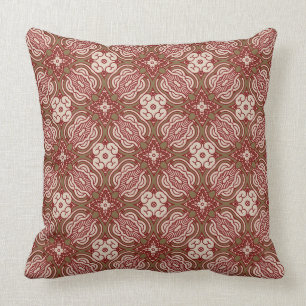 Coussin Rétro arrière - plan coloré 4 de motif