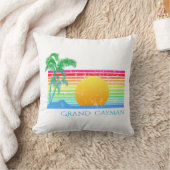 Coussin Retro Beach Grand Cayman (Couverture)