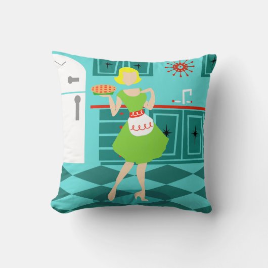 Coussin Rétro carreau de cuisine (Recto)