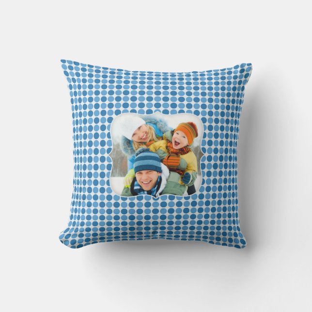 Coussin Rétro carreau frais de photo (Recto)