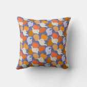 Coussin Rétro d'Halloween en bas (Verso)