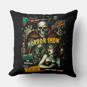 Coussin rétro d'horreur de Spook