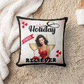 Coussin Retro Holiday Stress Reliever Pinup (Couverture)
