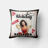Coussin Retro Holiday Stress Reliever Pinup (Verso)