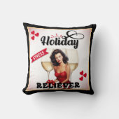 Coussin Retro Holiday Stress Reliever Pinup (Recto)
