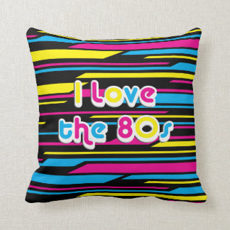 Coussin Rétro I amour de la culture pop les années 80