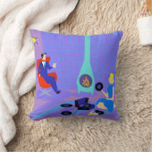 Coussin Rétro même à la maison le carreau (Couverture)