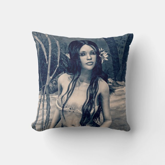 Coussin Retro Mermaid (Recto)