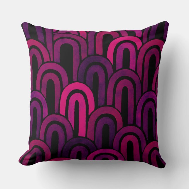 Coussin rétro moderne (Recto)