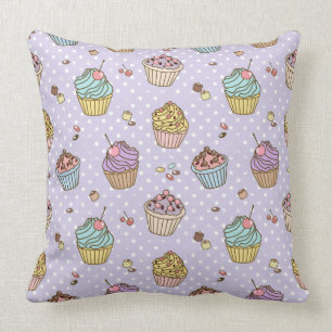 Coussin Rétro motif de bonbons