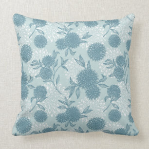 Coussin Rétro motif floral 2
