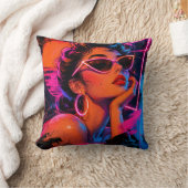 Coussin Rétro Néon (Couverture)