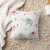 Coussin Rétro papier peint sans couture de motif d'enfants (Couverture)