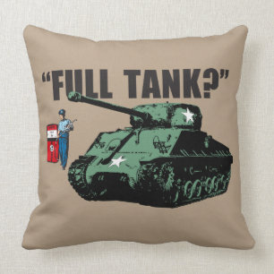 Coussin Rétro préposé de station service des années 19