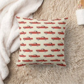Coussin Rétro voiture rouge (Couverture)