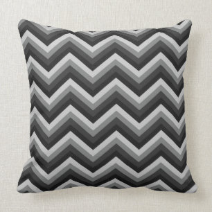 Coussin Rétro zigzag Chevron de motif