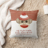 Coussin Rétros cadeaux de bébé de casquette de bas du (Couverture)