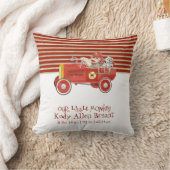 Coussin Rétros cadeaux de bébé de pompe à incendie du (Couverture)