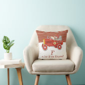 Coussin Rétros cadeaux de bébé de pompe à incendie du (Chaise)