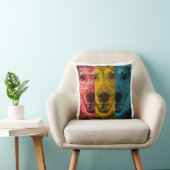 Coussin Rétros chiens, parce que les gens sucent (Chaise)