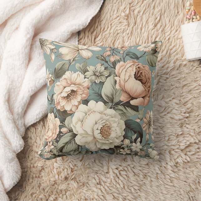 Coussin Rêve botanique assourdi (Couverture)