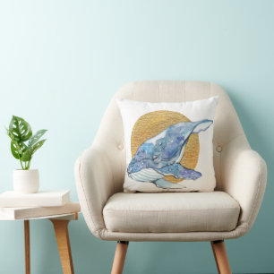Coussin Rêve de baleines